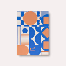 Load image into Gallery viewer, The Completist - A5 Lay Flat Notebook - Signal: Dot Grid. NEW DESIGN

