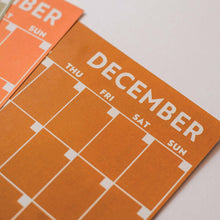 Load image into Gallery viewer, A4 Monthly Undated Wall Planner | 12 Pages - Good Tuesday
