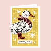 Load image into Gallery viewer, Aimee Mac Illustration - Birthday Boots Card
