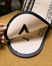 Load image into Gallery viewer, Obok - 2027 slim-line monthly wall calendar - Mat Cuk Design
