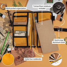 Load image into Gallery viewer, LOCHBY - Water Resistant Wax Canvas Voyager Journal
