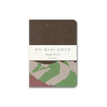 Load image into Gallery viewer, Yamamoto Paper RO-BIKI NOTE Shape Series Pocket Notebook - Dot Grid Pages
