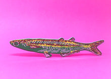 Load image into Gallery viewer, Fish &quot;Any Fin is Possible&quot; Bookmark by Ark Colour Design - Bright Green
