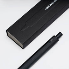 Load image into Gallery viewer, Retractable Ballpoint Pen - crafted aluminium in misty black - HMM
