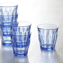 Load image into Gallery viewer, Duralex Picardie Marine Blue 25cl glasses, set of six. MORE COMING SOON!
