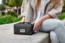 Load image into Gallery viewer, Roll-Top Insulated Lunch Bag in Recycled PET Fabric by Black + Blum: Clay
