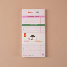 Load image into Gallery viewer, Good Tuesday - To Do List Pad | Work Hard, Play Nice
