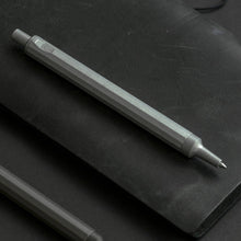 Load image into Gallery viewer, Retractable Ballpoint Pen - crafted raw aluminium - HMM
