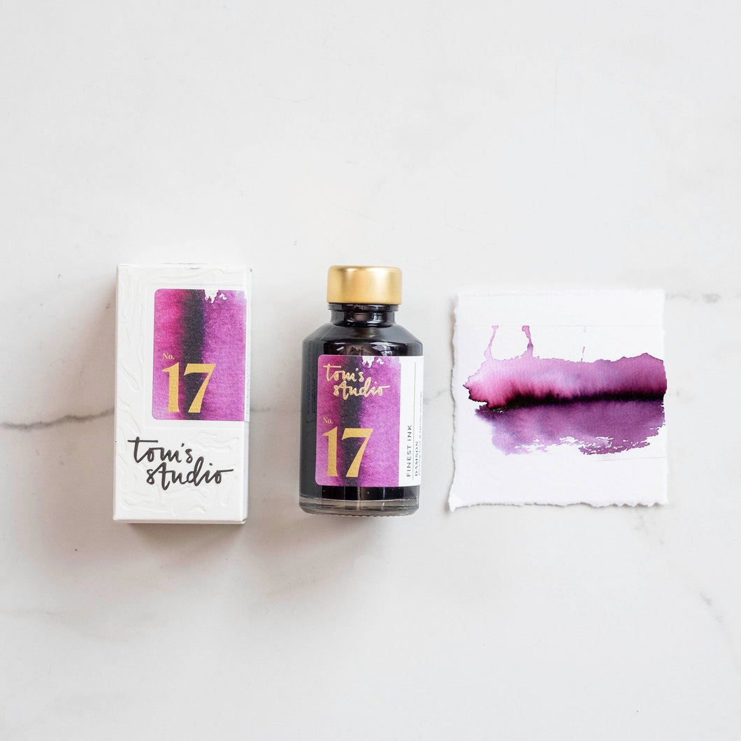 Tom's Studio - Fountain Pen Ink - Damson 17