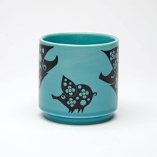 Load image into Gallery viewer, Magpie x Hornsea Mug - Piggie Family in Blue
