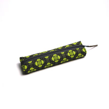 Load image into Gallery viewer, Storigraphic Boho Green 3 — Seventies Series — Pencil Case, Zipped Pouch
