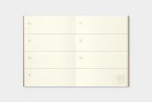 Load image into Gallery viewer, TRAVELER'S notebook refill 007 - Free / Undated Diary (weekly) - passport size
