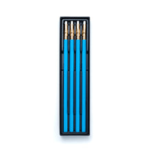 Load image into Gallery viewer, Blackwing incense cedar cased pencils - Non-Photo Blue
