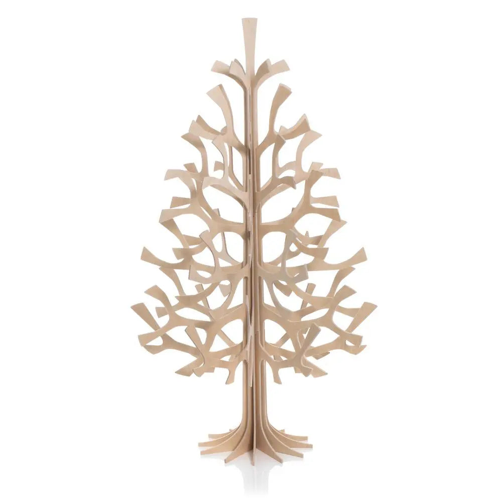 100cm Christmas Spruce Tree by Lovi, natural birch ply