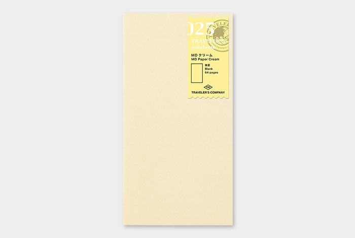 TRAVELER'S Company notebook refill 025 - MD paper cream - regular size