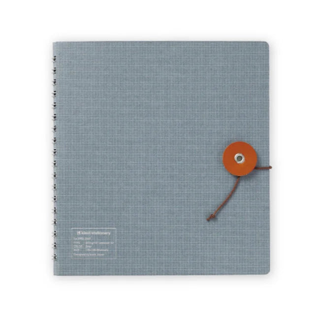 Kleid String-Tie Notebook 02 - Grey