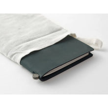 Load image into Gallery viewer, TRAVELER&#39;S COMPANY notebook - Blue leather regular size
