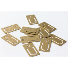 Load image into Gallery viewer, TRAVELER&#39;S COMPANY, Brass Number Clips
