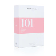Load image into Gallery viewer, Bon Parfumeur 101.  Rose, sweet pea and white cedar - an elegant fresh rose. 30ml / 1 fl.oz.
