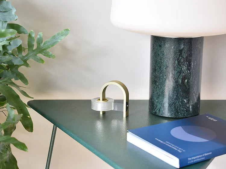 Hoop tape dispenser - Gold Lustre