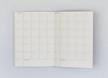 Load image into Gallery viewer, A6 Pocket Sized undated weekly planner - Brooklyn No.1 - The Completist
