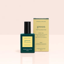 Load image into Gallery viewer, Manucurist Paris &quot;Green&quot; Nail Polish - Base &amp; Sunshine Top Coat set

