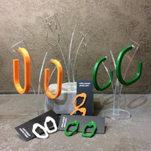 Load image into Gallery viewer, Irregular Hoop Earrings, Will Sharp Jewellery
