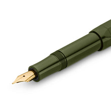 Load image into Gallery viewer, Kaweco COLLECTION Fountain Pen Dark Olive - FINE nib.  Very last chance for this colour!

