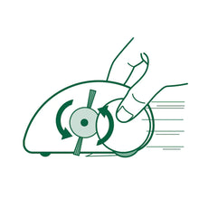 Load image into Gallery viewer, Midori MD Mini Cleaner II / Desk Sweeper.  Rounded
