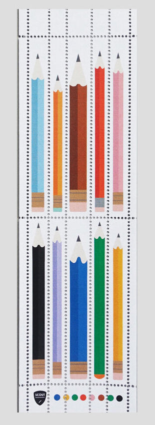 Pencil Stamps by Scout Editions