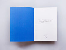 Load image into Gallery viewer, A5 Sized undated weekly planner - Stockholm No.2 - The Completist
