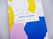 Load image into Gallery viewer, A5 Sized undated weekly planner - Stockholm No.2 - The Completist
