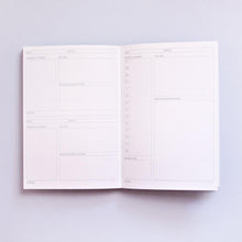 Load image into Gallery viewer, Undated Daily Planner - Inky Mix No1 - The Completist
