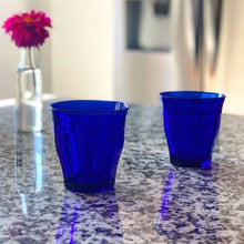 Load image into Gallery viewer, Duralex Picardie Sapphire Blue 25cl glasses, set of six

