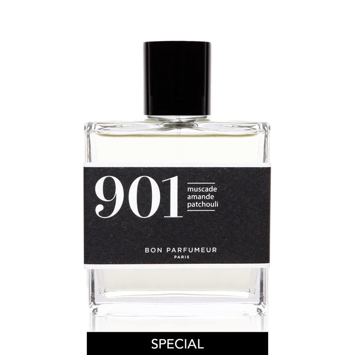 Bon Parfumeur Eau de parfum 901: nutmeg, almond & patchouli - for a spicy patchouli 30ml / 1 fl.oz.